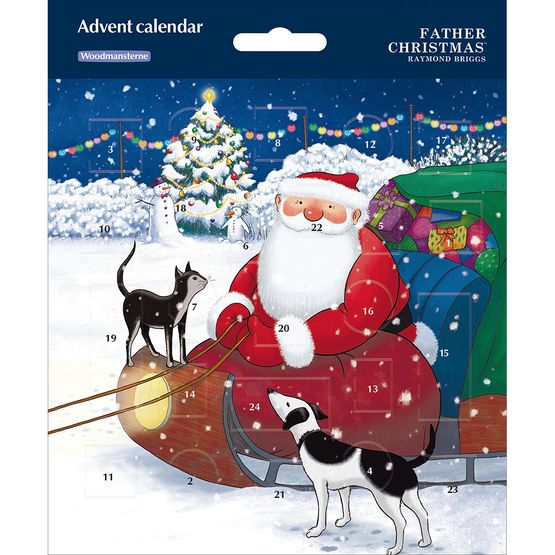 Santa's Sleigh Advent Calendar