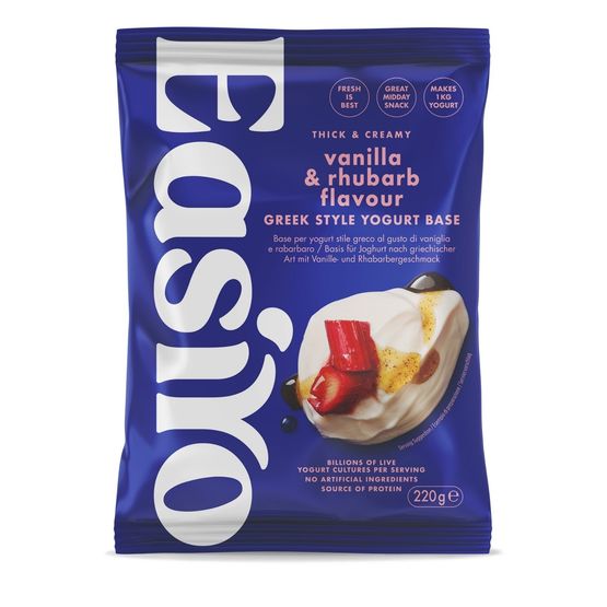 Easiyo - Greek Style Vanilla &amp; Rhubarb