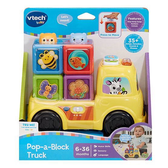 VTech - Baby Pop-a-Block Truck