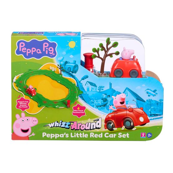 Peppa Pig - Whizz Around Little Red Car Set