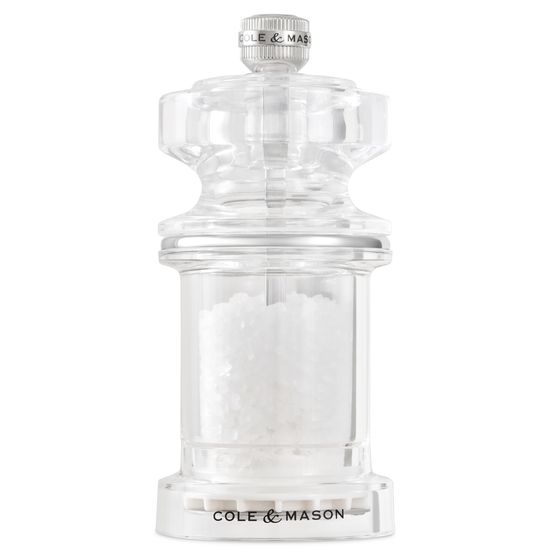 Cole &amp; Mason - Acrylic Salt Mill 118mm
