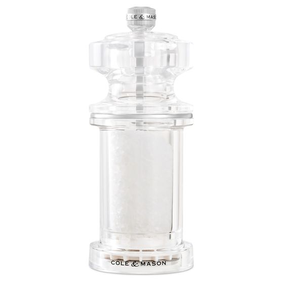 Cole &amp; Mason - Acrylic Salt Mill 144mm
