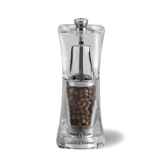 Cole &amp; Mason - Crystal Acrylic Pepper Mill