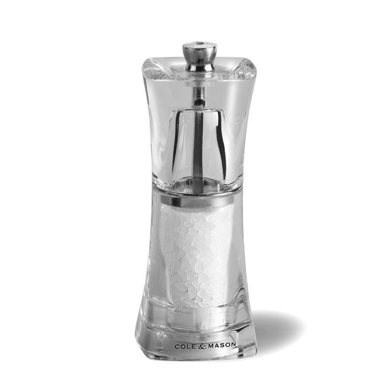 Cole &amp; Mason - Crystal Acrylic Salt Mill