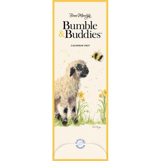 Otter House - Bree Merryn Bumble &amp; Buddies Slim Calendar 2027