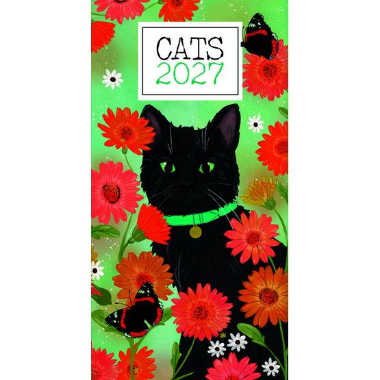Otter House - Cats Illustrated Slim Diary 2027