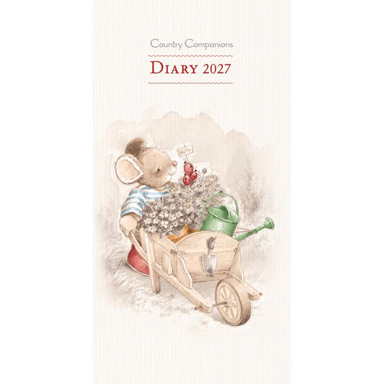 Otter House - Country Companions Slim Diary 2027
