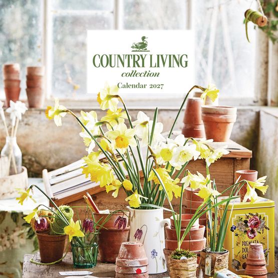 Otter House - Country Living Wiro Wall Calendar 2027