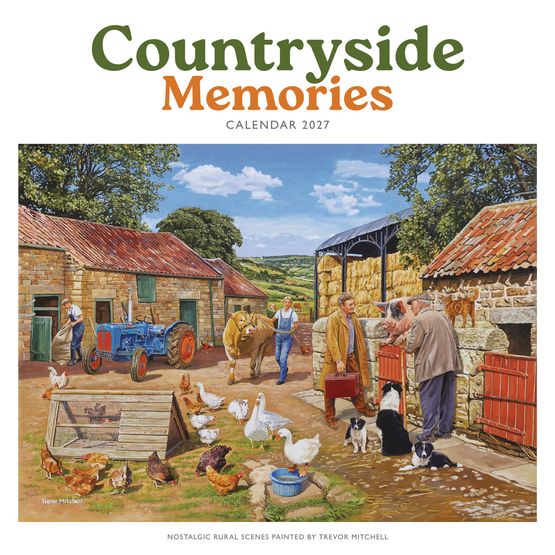 Otter House - Countryside Memories Trevor Mitchell Wiro Wall Calendar 2027