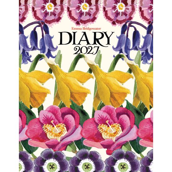 Otter House - Emma Bridgewater Flowers Deluxe Diary 2027