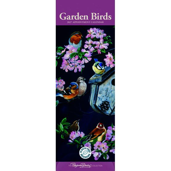Otter House - Garden Birds by Pollyanna Pickering Slim Calendar 2027