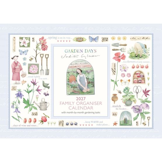 Otter House - Garden Days WTV Planner A4 Calendar 2027