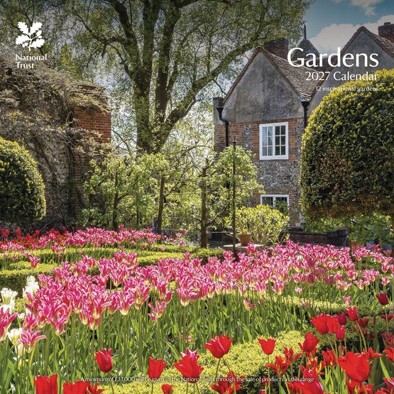 Otter House - Gardens National Trust Wall Calendar 2027