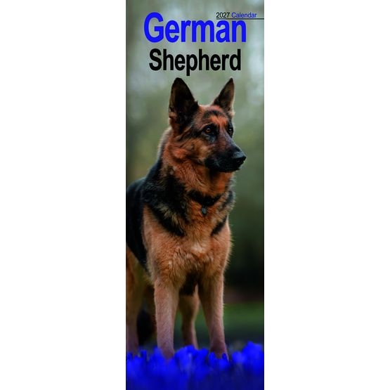 Otter House - German Shepherd Slim Calendar 2027
