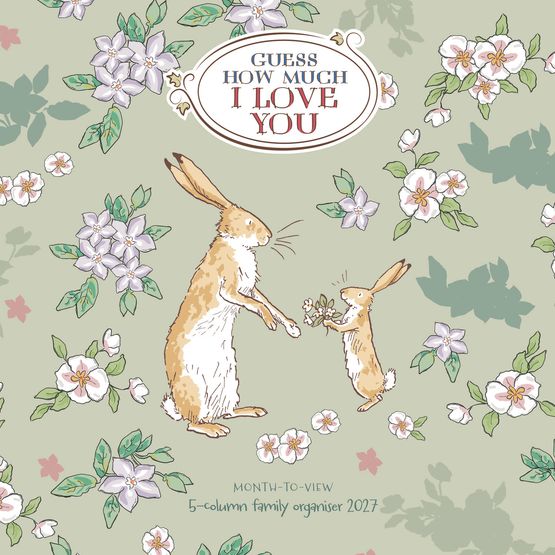 Otter House - Guess How Much I Love Yo Planner Wall Calendar 2027