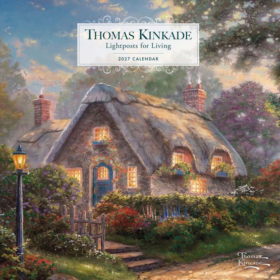 Otter House - Kinkade Thomas Lightposts for Living Wall Calendar 2027