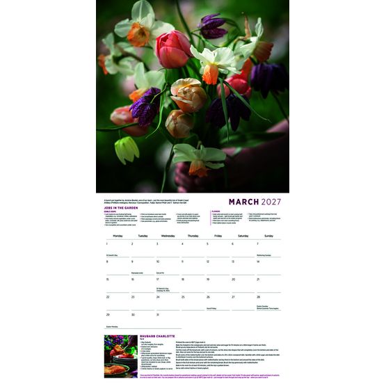 Otter House - Sarah Raven Wall Calendar 2027