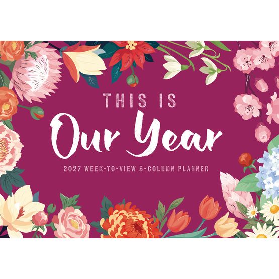 Otter House - This is Our Year WTV Planner A4 Calendar 2027