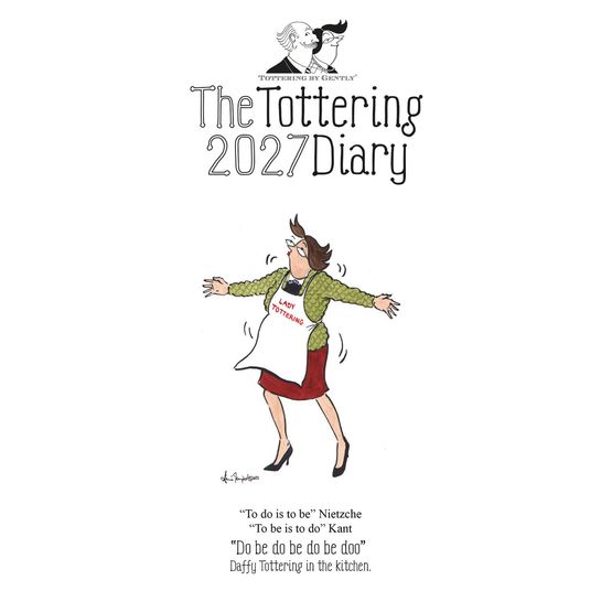 Otter House - Tottering By Gently Slim Diary 2027