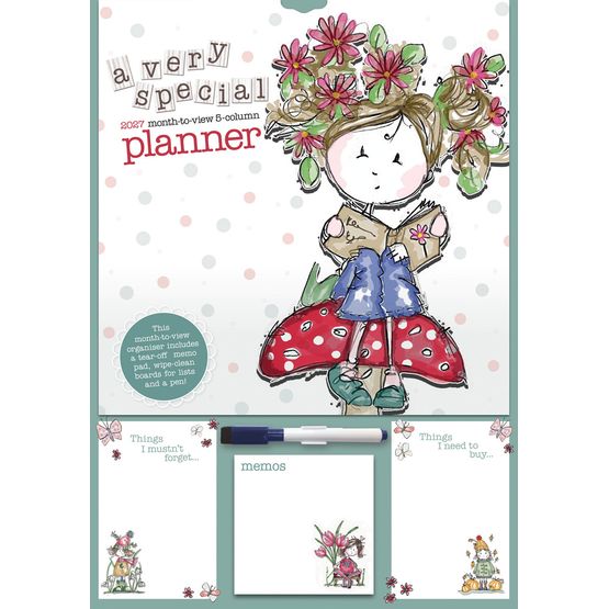 Otter House - Tracey Russell Planner A3 Calendar 2027