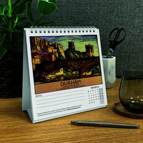 Otter House - Vintage Posters NRM Easel Calendar 2027