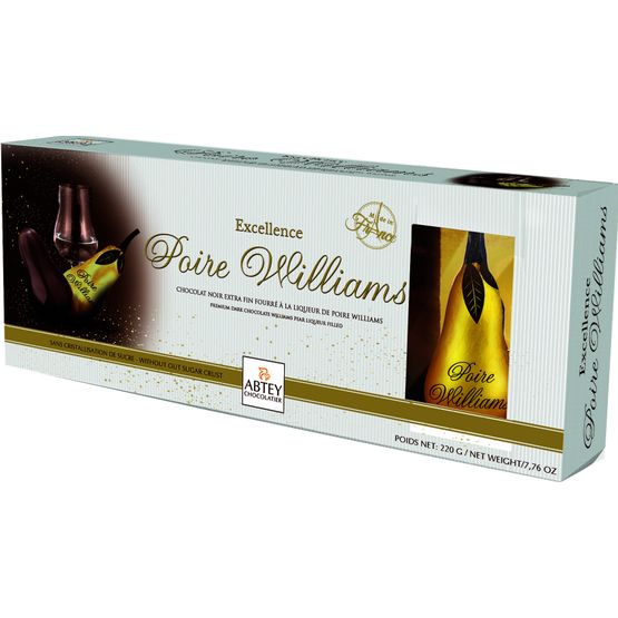 Abtey - Elegance Liqueurs Chocolates with Poire Williams 100g