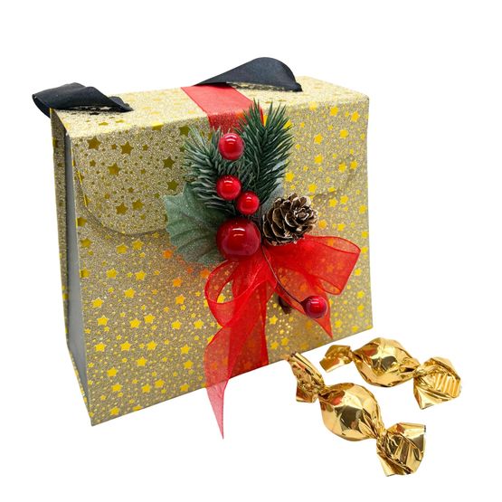 House of Flavours - Gold Handbag with Vanilla Fudge