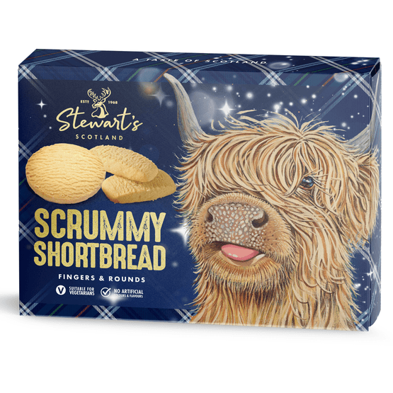 Stewart's - Champion Highland Cow Signature Scrummy Shortbread