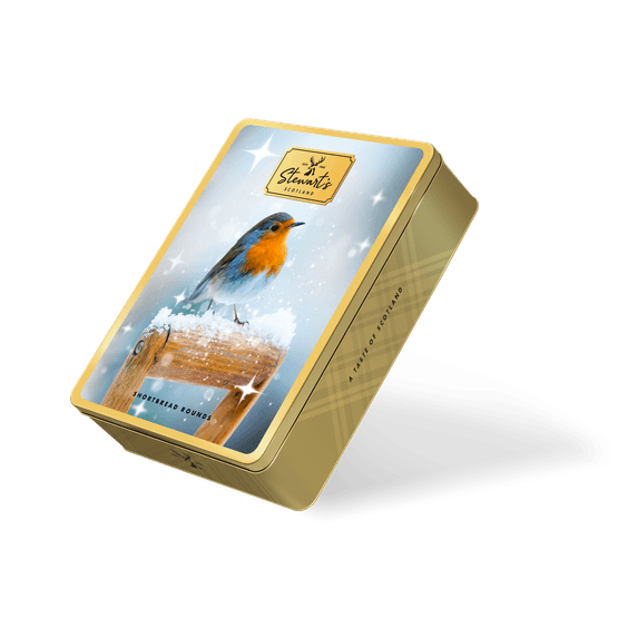 Stewart's - Garden Robin Golden Moments Tin