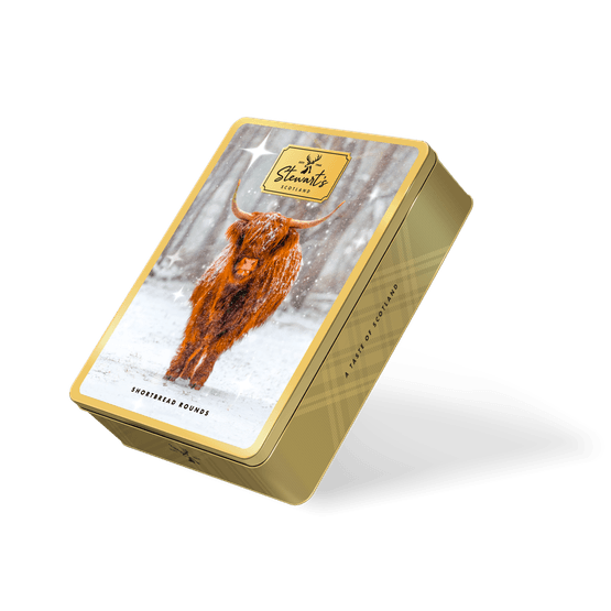 Stewart's - Highland Cow Golden Moments Tin