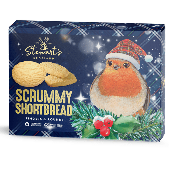 Stewart's - Red Robin Signature Scrummy Shortbread