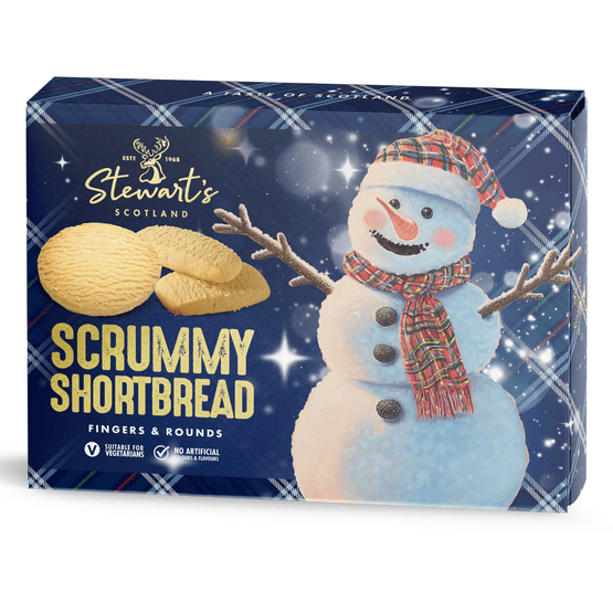 Stewart's - Snowman Signature Scrummy Shortbread