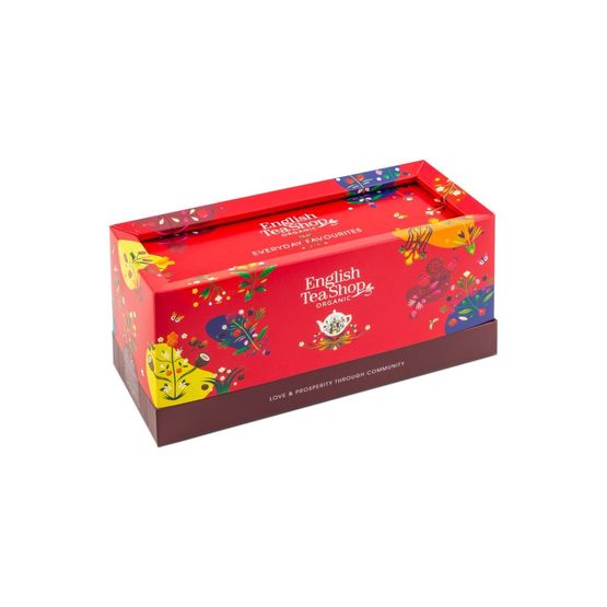 English Tea Shop Organic - Everyday Favourites Tea 40 Bag Sachets