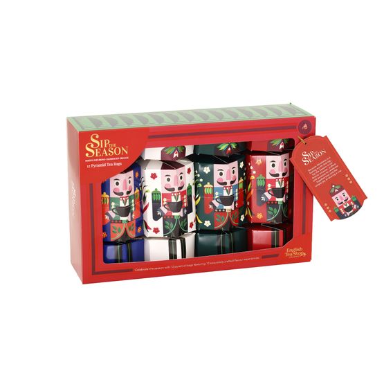 English Tea Shop Organic - Nutcracker Collection 12 Pyramid Bags
