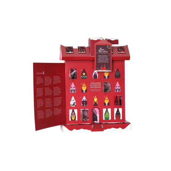 English Tea Shop Organic - Townhouse Advent Calendar 24 Pyramid Bags