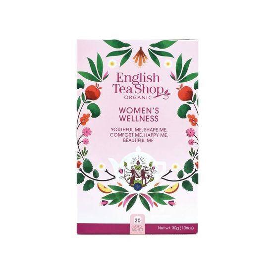 English Tea Shop Organic - Woman's Wellness Tea 20 Bag Sachets