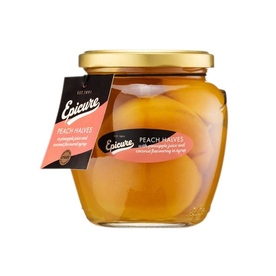 Epicure Peaches With Pineapple &amp; Coconut In Syrup