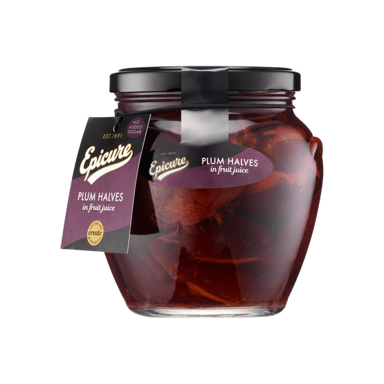 Epicure - Plum Halves in Fruit Juice