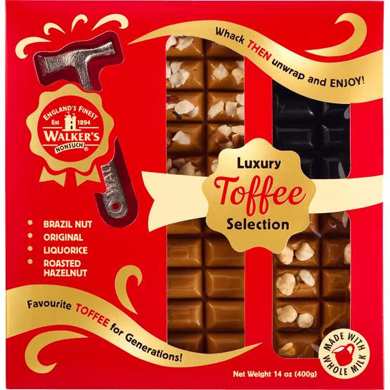 Walker's Nonsuch - Luxury Toffee Selection with Hammer