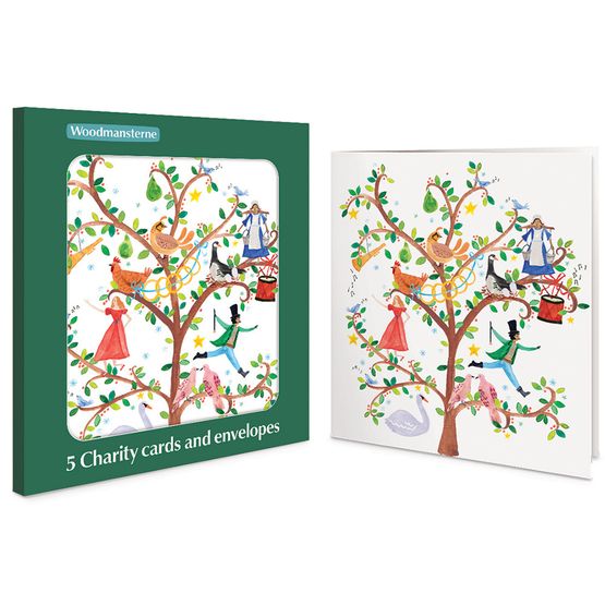 12 Days of Christmas Charity Pack of Christmas Cards