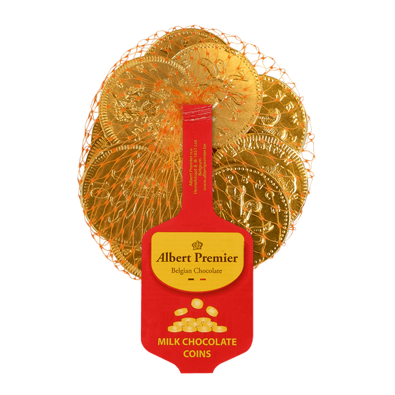 Albert Premier - Chocolate Gold Coins in Net