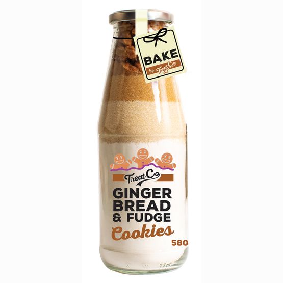 Bake By Treat Co - Gingerbread and Fudge Cookies 580g