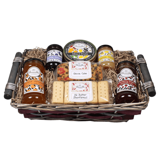 Bramble Foods - Afternoon Tea Hamper Basket