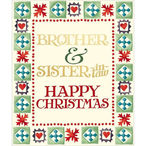 Brother &amp; Sister-In-Law Christmas Card