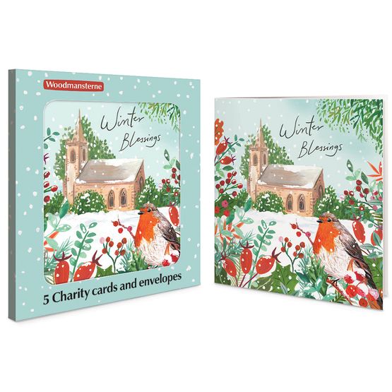 Christmas Blessings Charity Pack of Christmas Cards