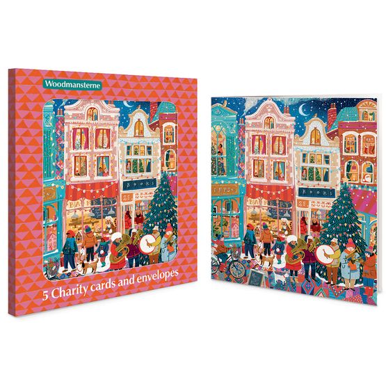 Christmas Market Charity Pack of Christmas Cards
