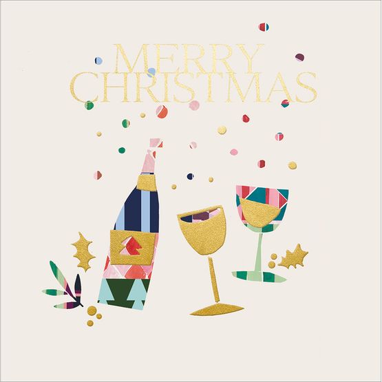 Drink &amp; Clink Christmas Card