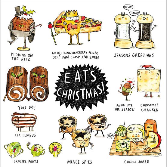 Eat's Christmas Christmas Card