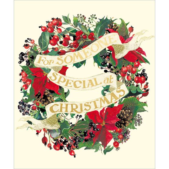 For Someone Special Christmas Card
