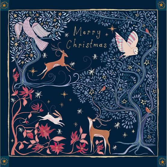 Forest Floor Christmas Card